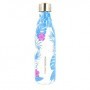 BOUTEILLE 500ML ISOTHERME "TROPICAL" JUNGLE BLEU _