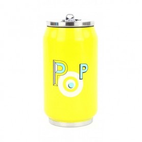 CANETTE ISOTHERME 280ML POP JAUNE