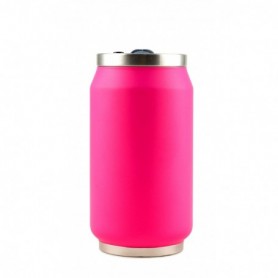 CANETTE ISOTHERME 280ML ROSE FLUO