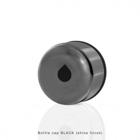 BOUCHON BLACK (SHINE FINISH) SUPPLÉMENTAIRE POUR BOUTEILLE EN VERRE EQUA