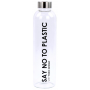 GLASS BOTTLE "SAY NO TO PLASTIC"