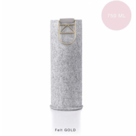 HOUSSE DE RECHANGE FELT GOLD POUR BOUTEILLE 750ML MISMATCH EQUA