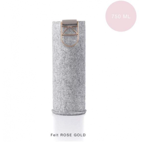 HOUSSE DE RECHANGE ROSE GOLD POUR BOUTEILLE 750ML MISMATCH EQUA