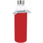 GLASS BOTTLE 500ML ROUGE