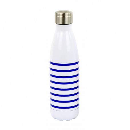 BOUTEILLE 500ML ISOTHERME MARINIERE BLEUE